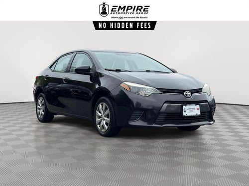 2016 Toyota Corolla LE