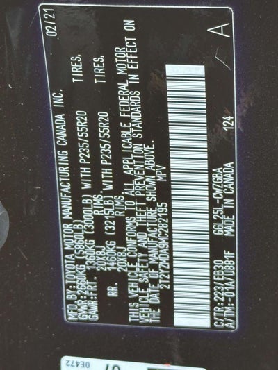 2021 Lexus RX 350 F SPORT Handling