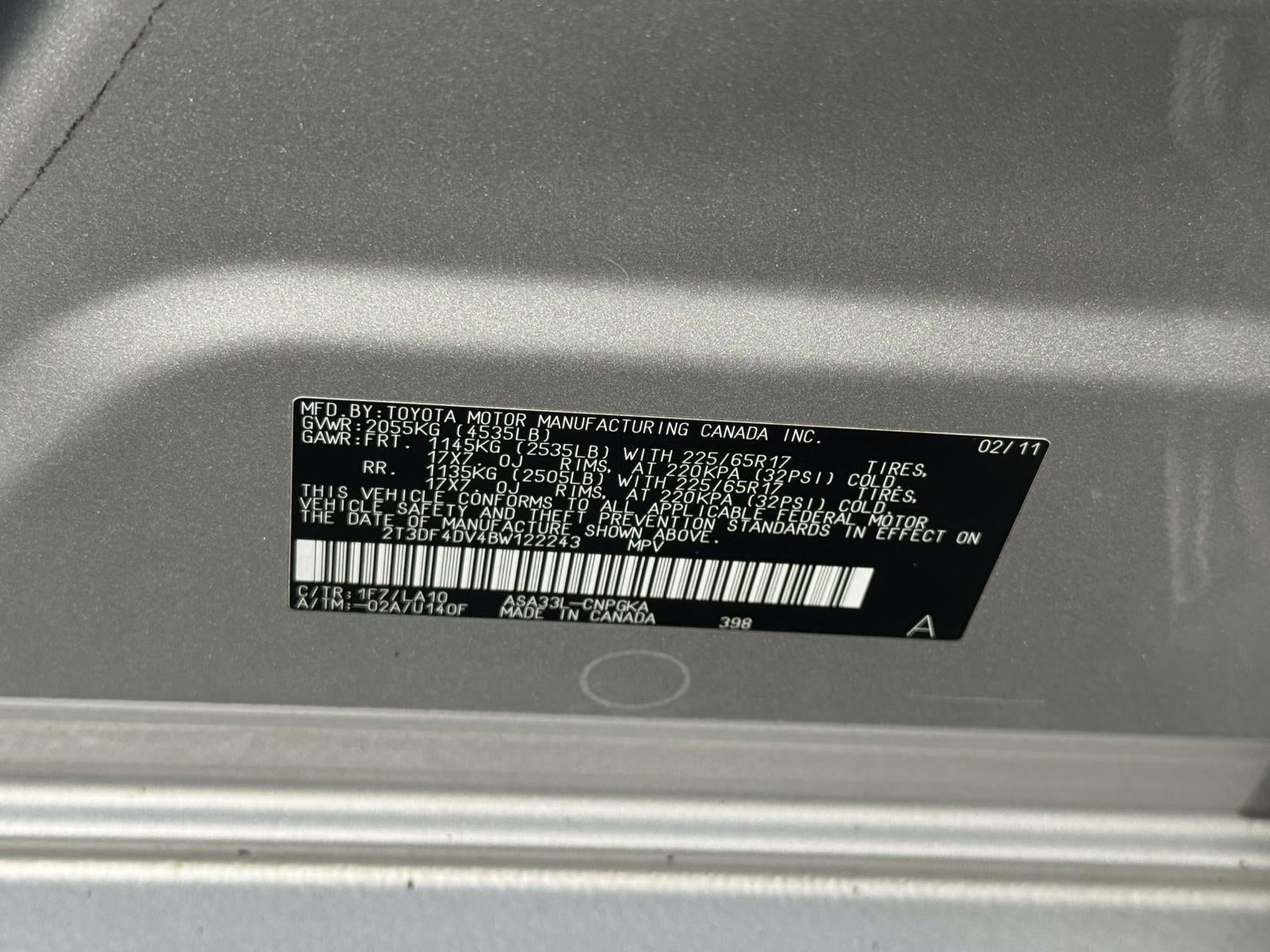 2011 Toyota RAV4 Limited