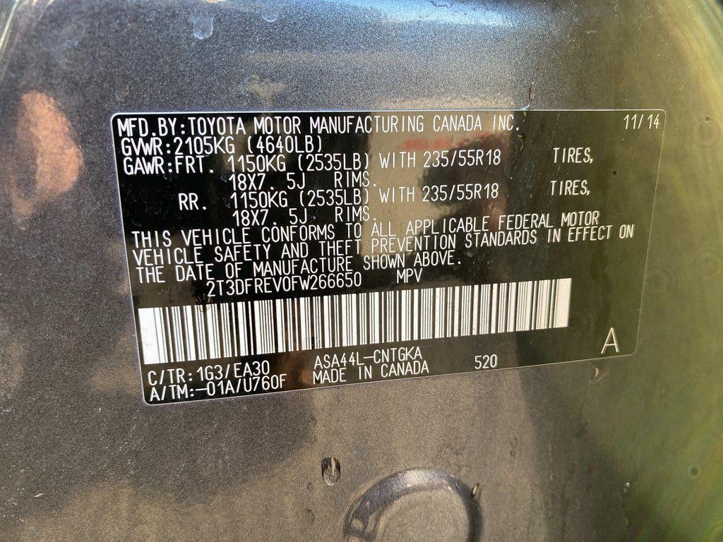 2015 Toyota RAV4 Limited