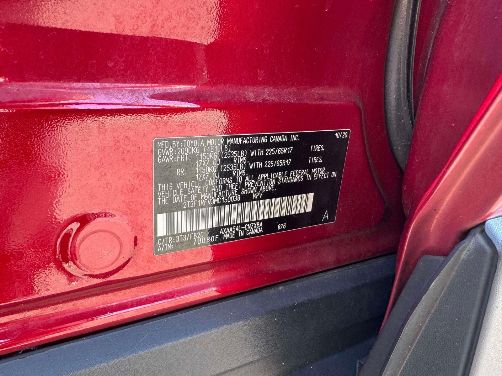 2021 Toyota RAV4 LE