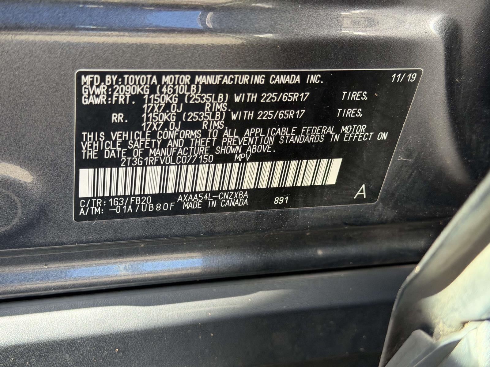2020 Toyota RAV4 LE