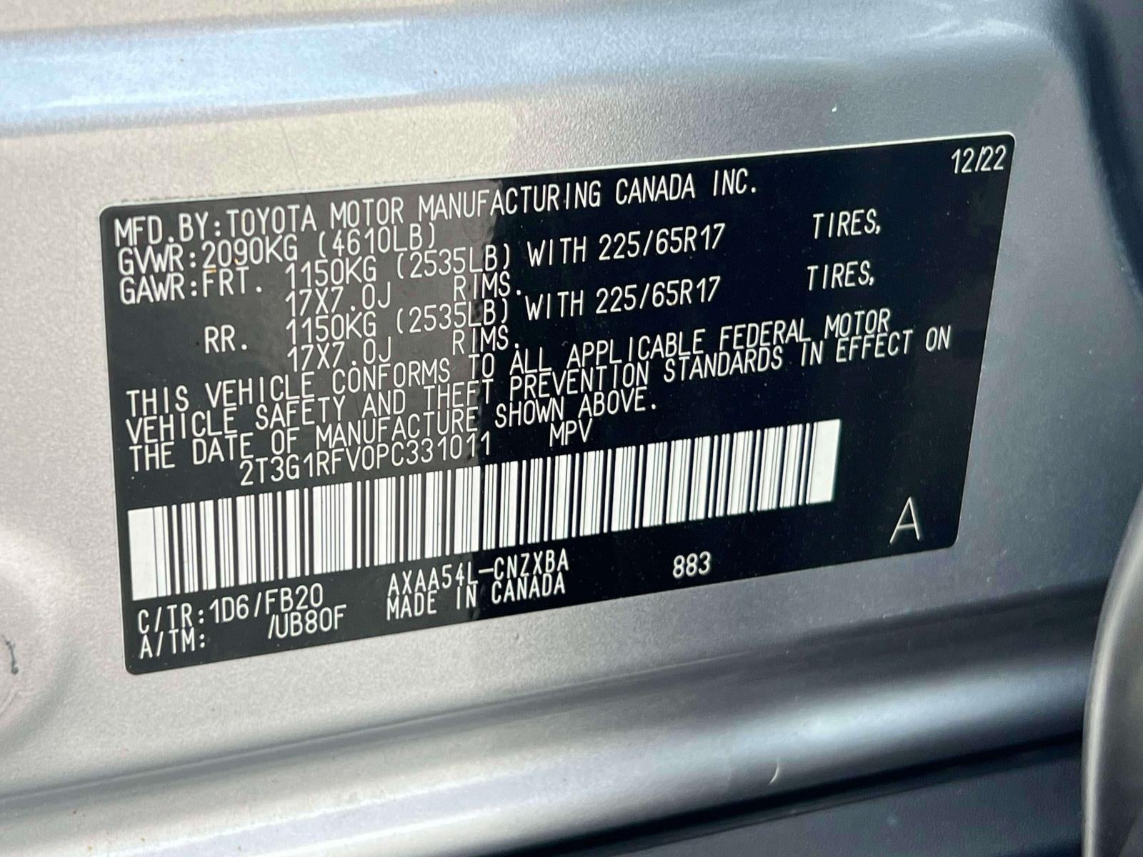 2023 Toyota RAV4 LE