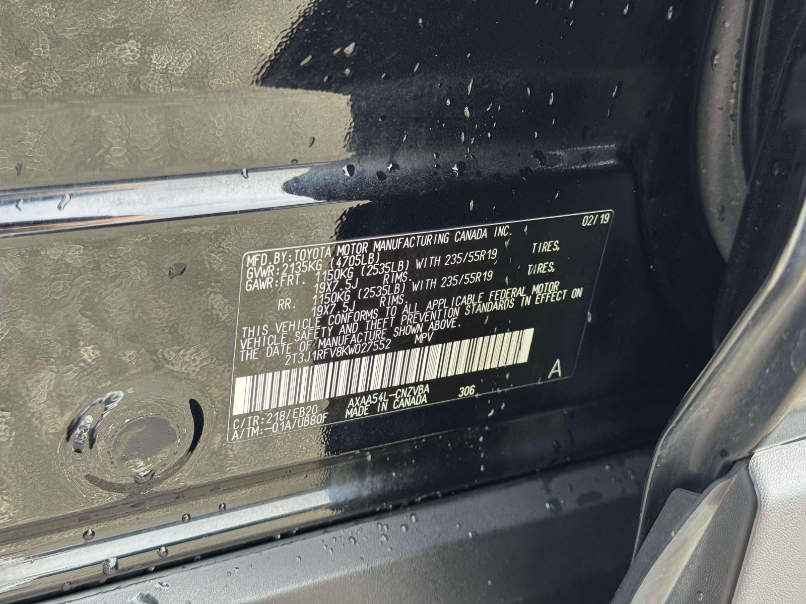 2019 Toyota RAV4 Adventure