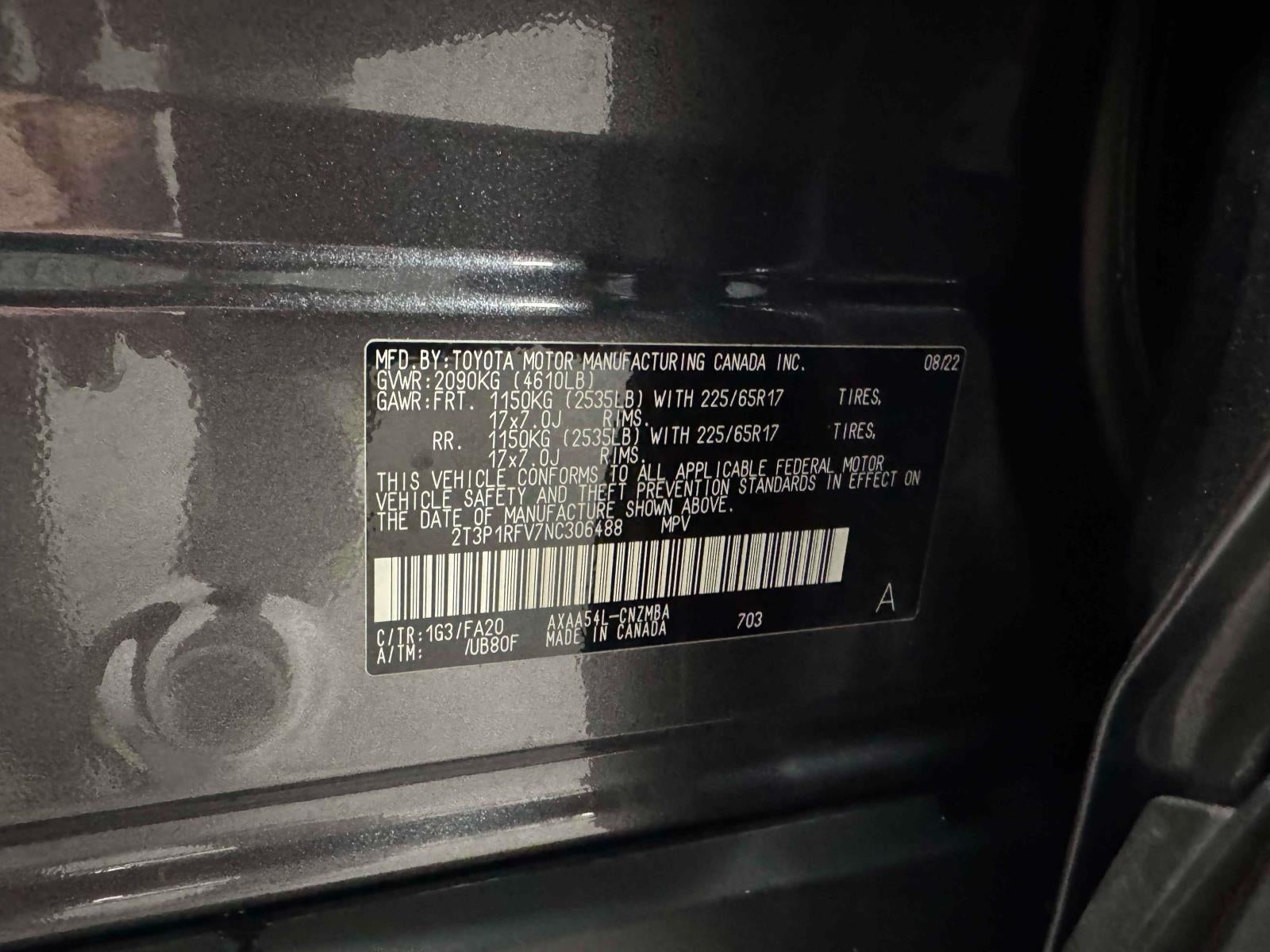 2022 Toyota RAV4 XLE