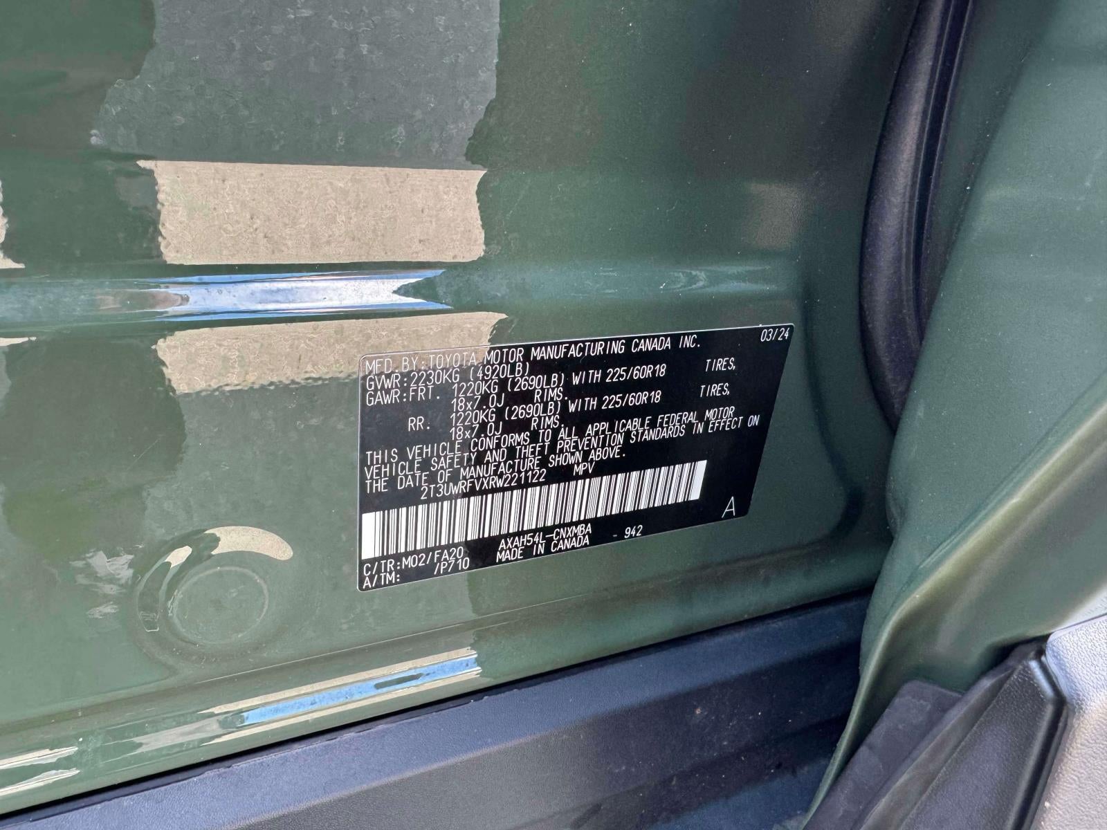 2024 Toyota RAV4 Hybrid Woodland Edition