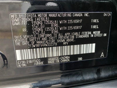 2024 Toyota RAV4 XLE