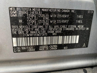 2025 Toyota RAV4 XLE