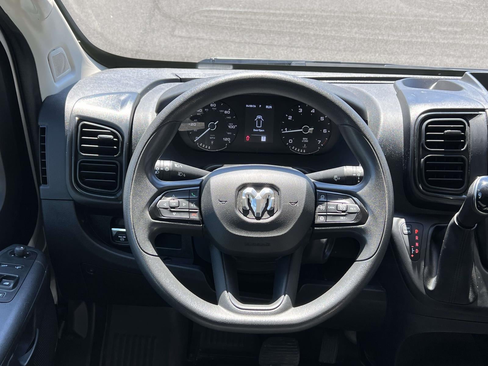 2025 RAM ProMaster 2500 Cargo Van Tradesman High Roof 159' WB w/Pass Seat