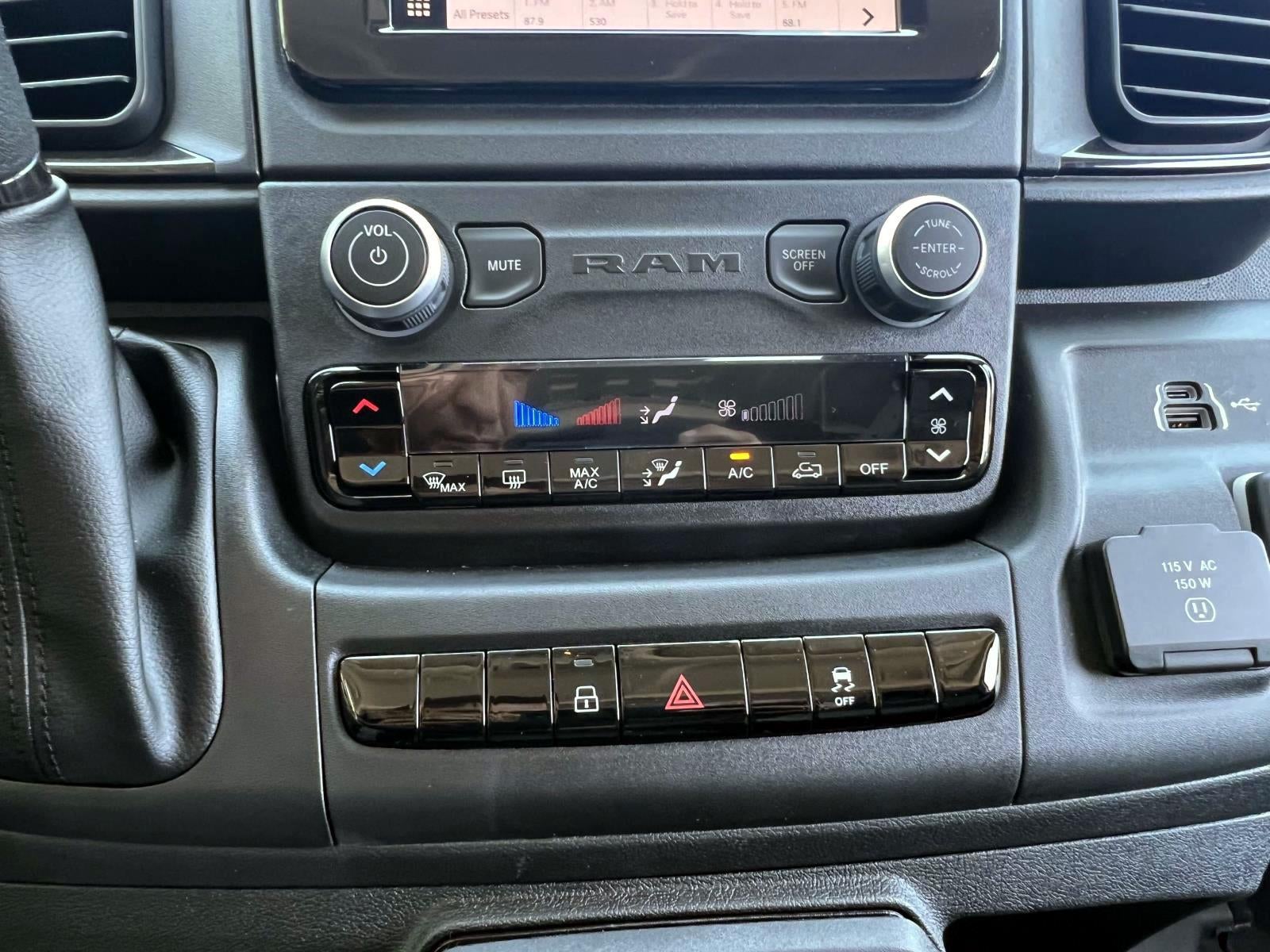 2024 RAM Ram ProMaster Cargo Van Low Roof 118' WB w/Pass Seat