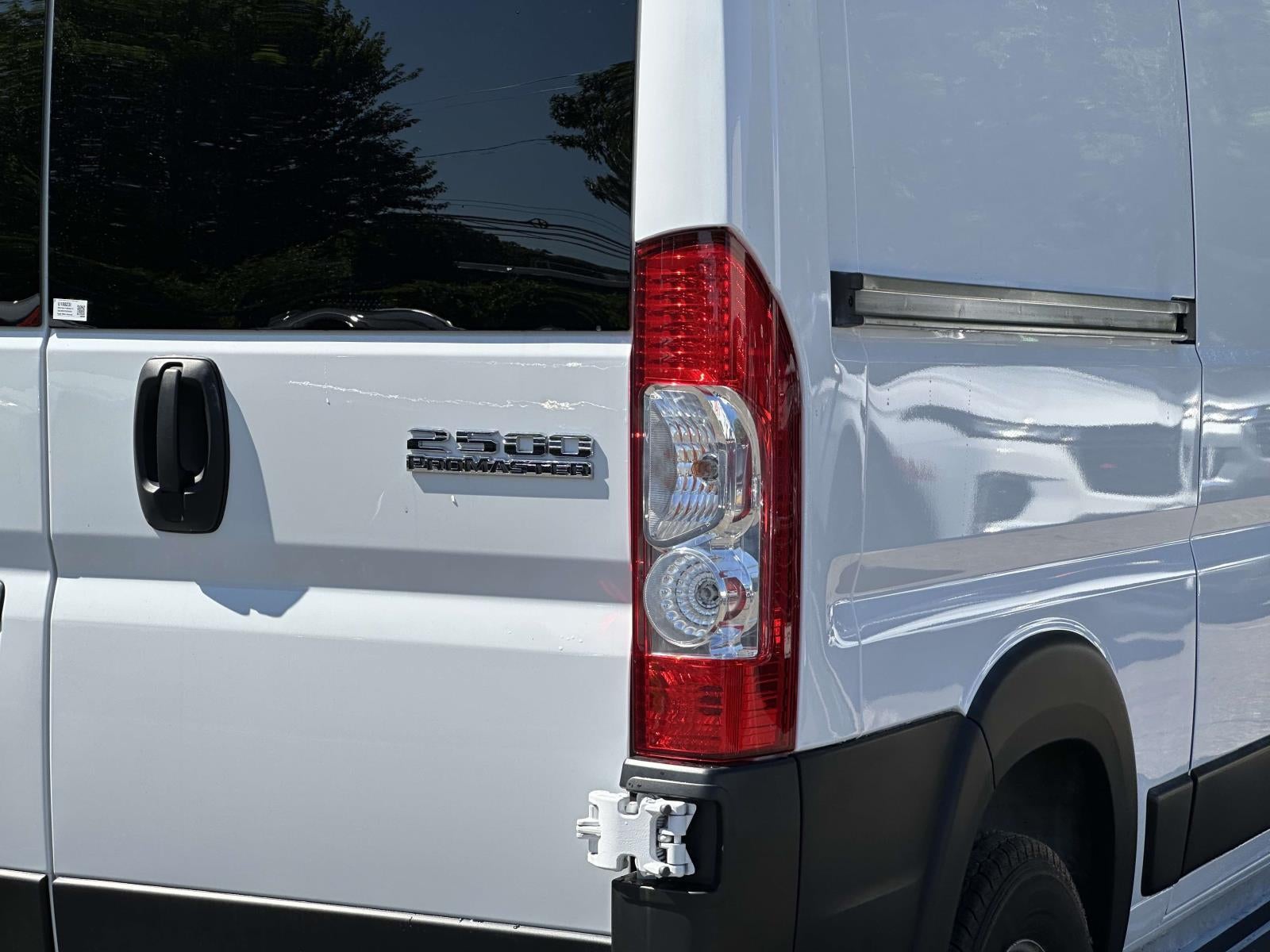 2025 RAM ProMaster 2500 Cargo Van Tradesman Low Roof 136' WB w/Pass Seat