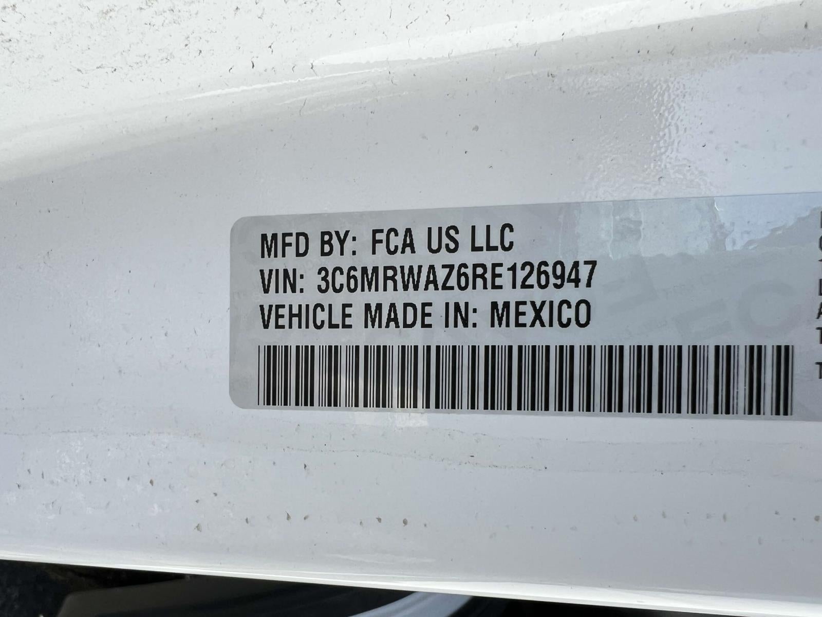 2024 RAM Ram ProMaster EV Tradesman