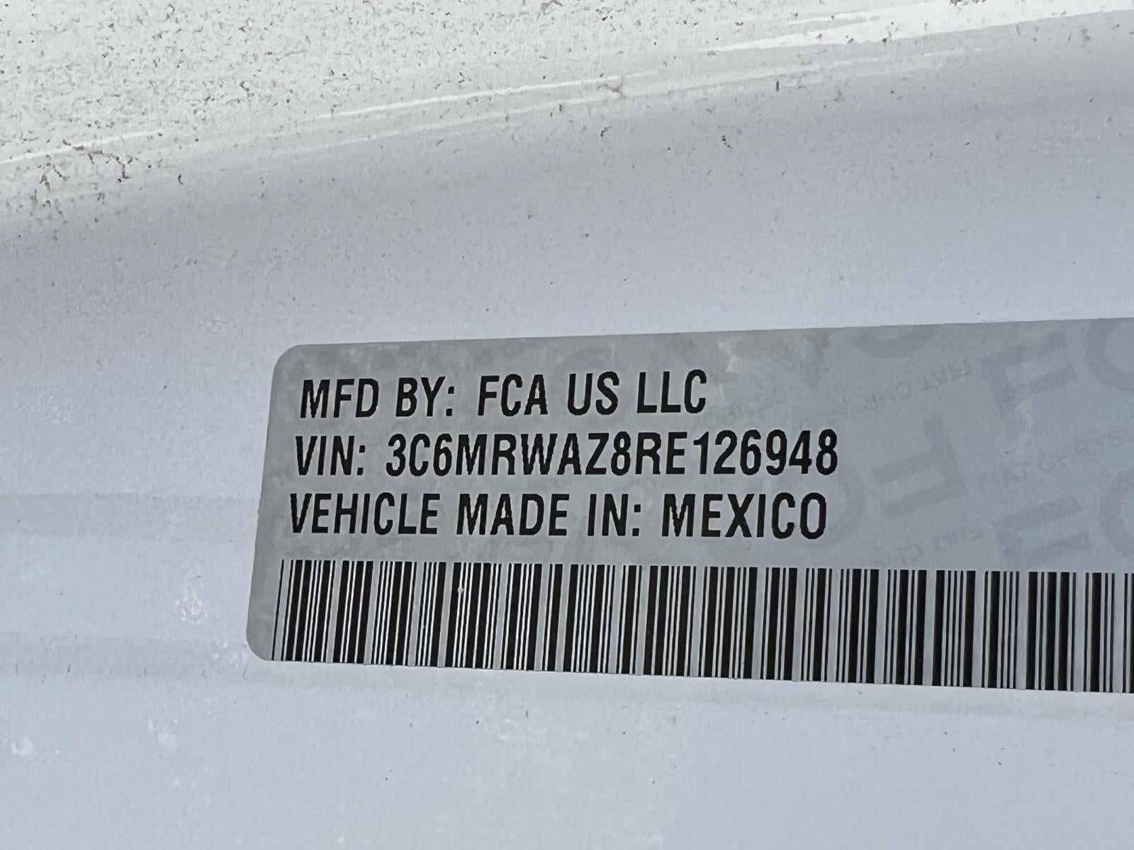 2024 RAM Ram ProMaster EV Tradesman