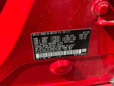 2020 Honda HR-V AWD Touring