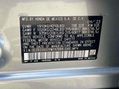 2023 Honda HR-V AWD LX