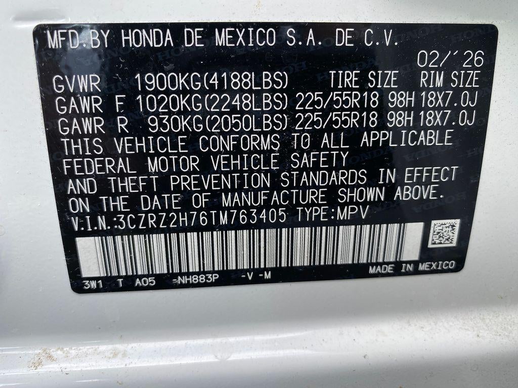 2026 Honda HR-V AWD EX-L