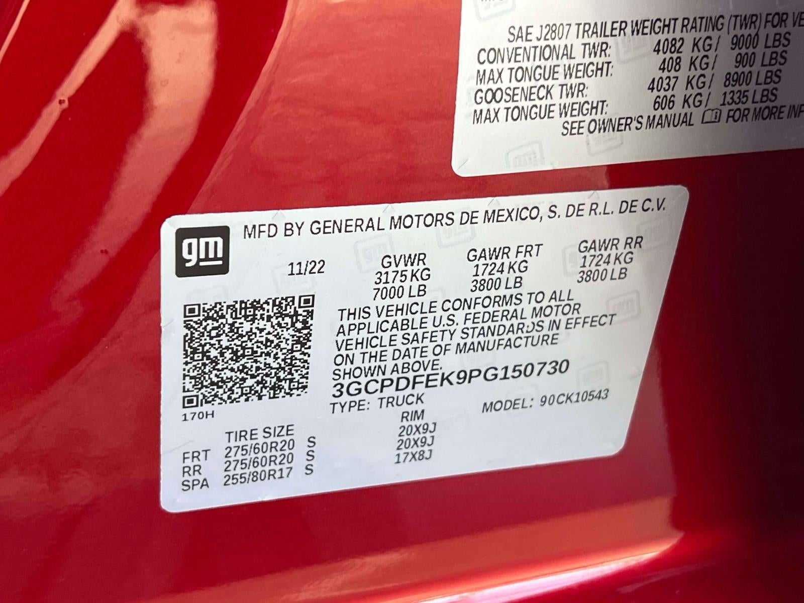 2023 Chevrolet Silverado 1500 4WD Crew Cab Short Bed LT Trail Boss