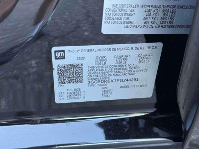 2023 Chevrolet Silverado 1500 4WD Crew Cab Short Bed LT with 2FL