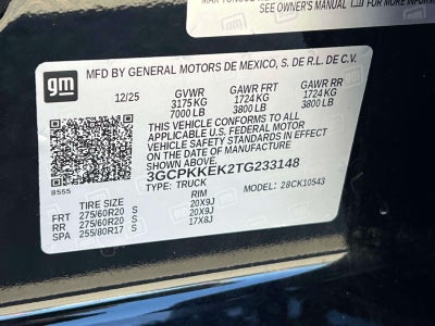 2026 Chevrolet Silverado 1500 4WD Crew Cab Short Bed LT with 2FL