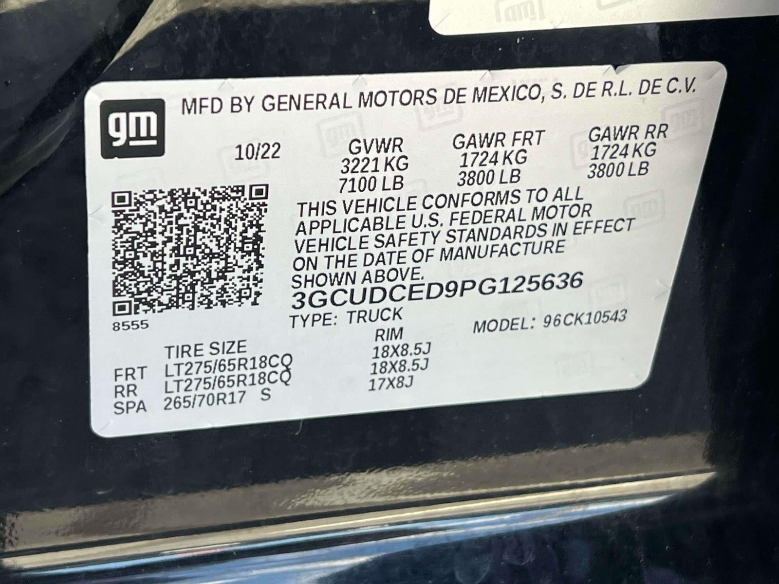 2023 Chevrolet Silverado 1500 4WD Crew Cab Short Bed Custom Trail Boss