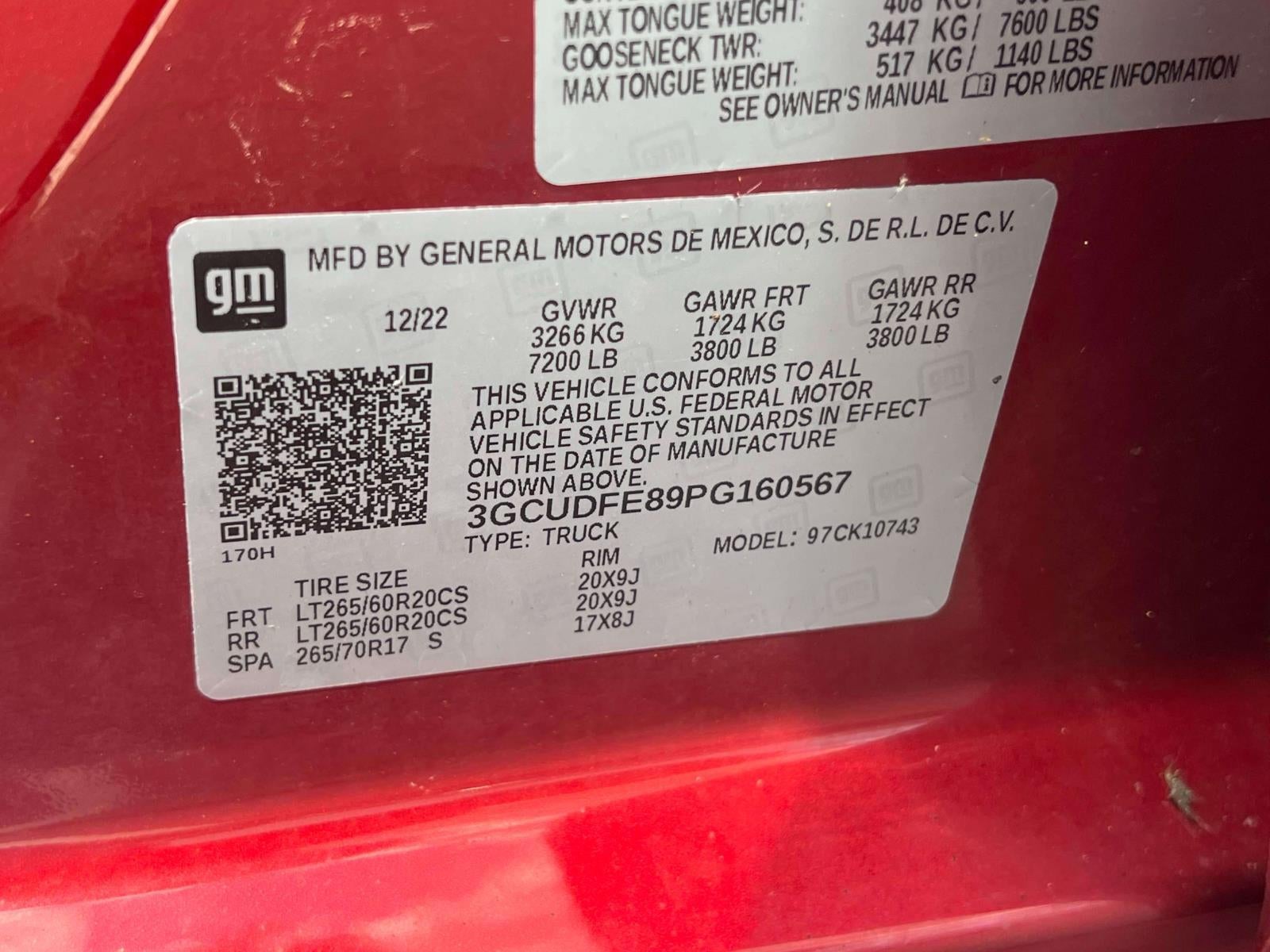 2023 Chevrolet Silverado 1500 4WD Crew Cab Standard Bed LT Trail Boss