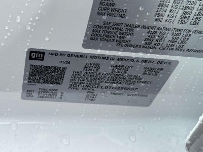 2026 Chevrolet Silverado 1500 4WD Crew Cab Short Bed LTZ