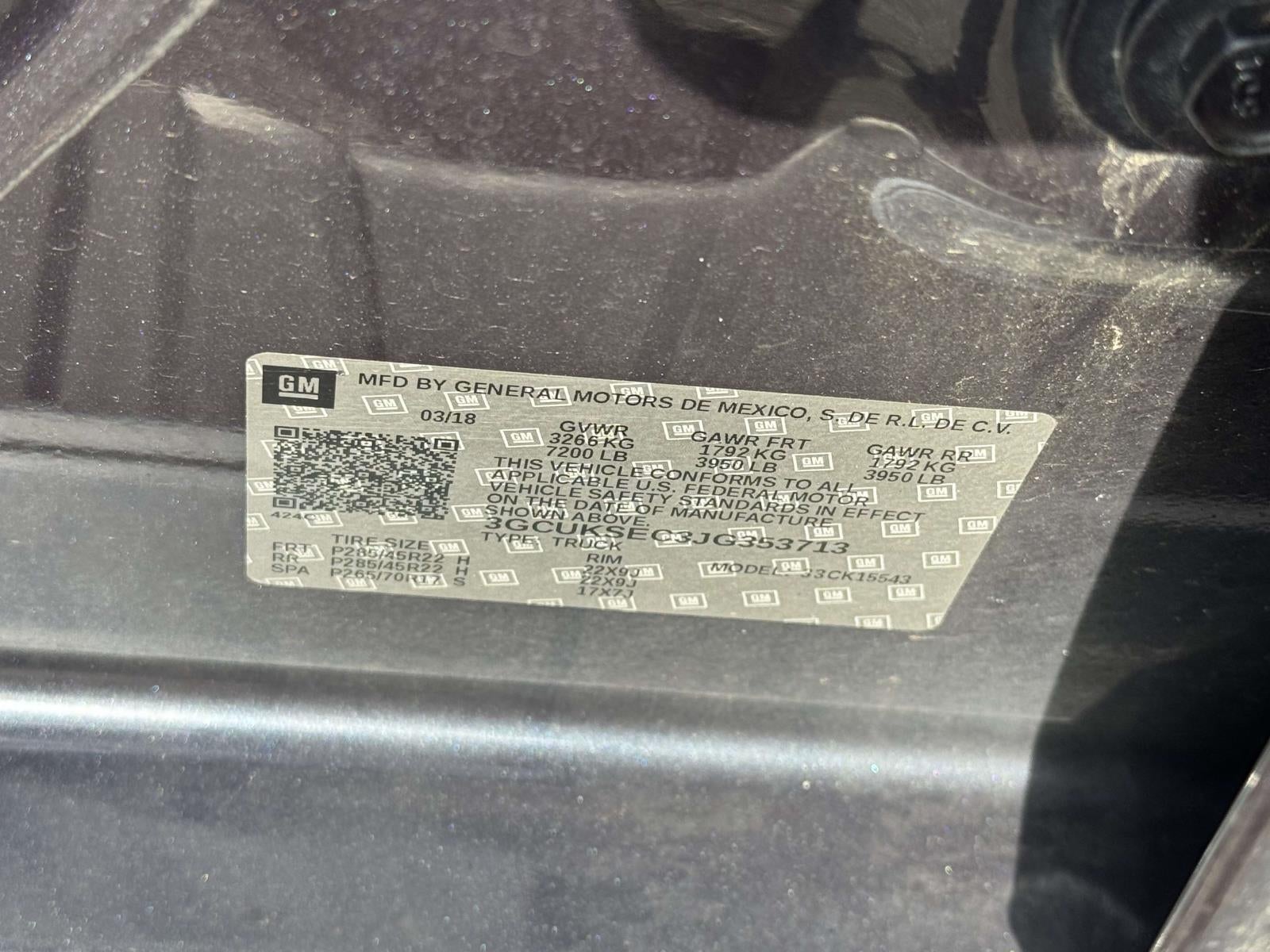 2018 Chevrolet Silverado 1500 2LZ