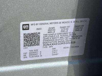 2024 Chevrolet Equinox FWD LT