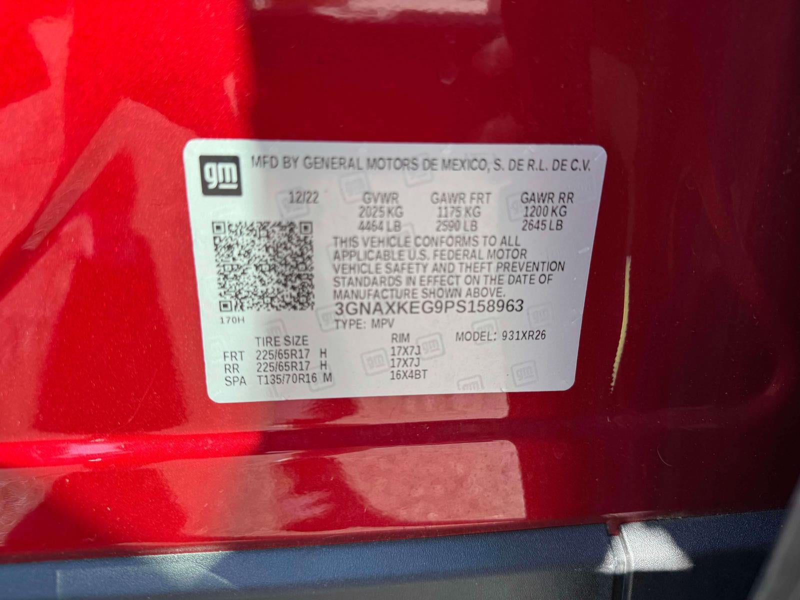 2023 Chevrolet Equinox FWD LT