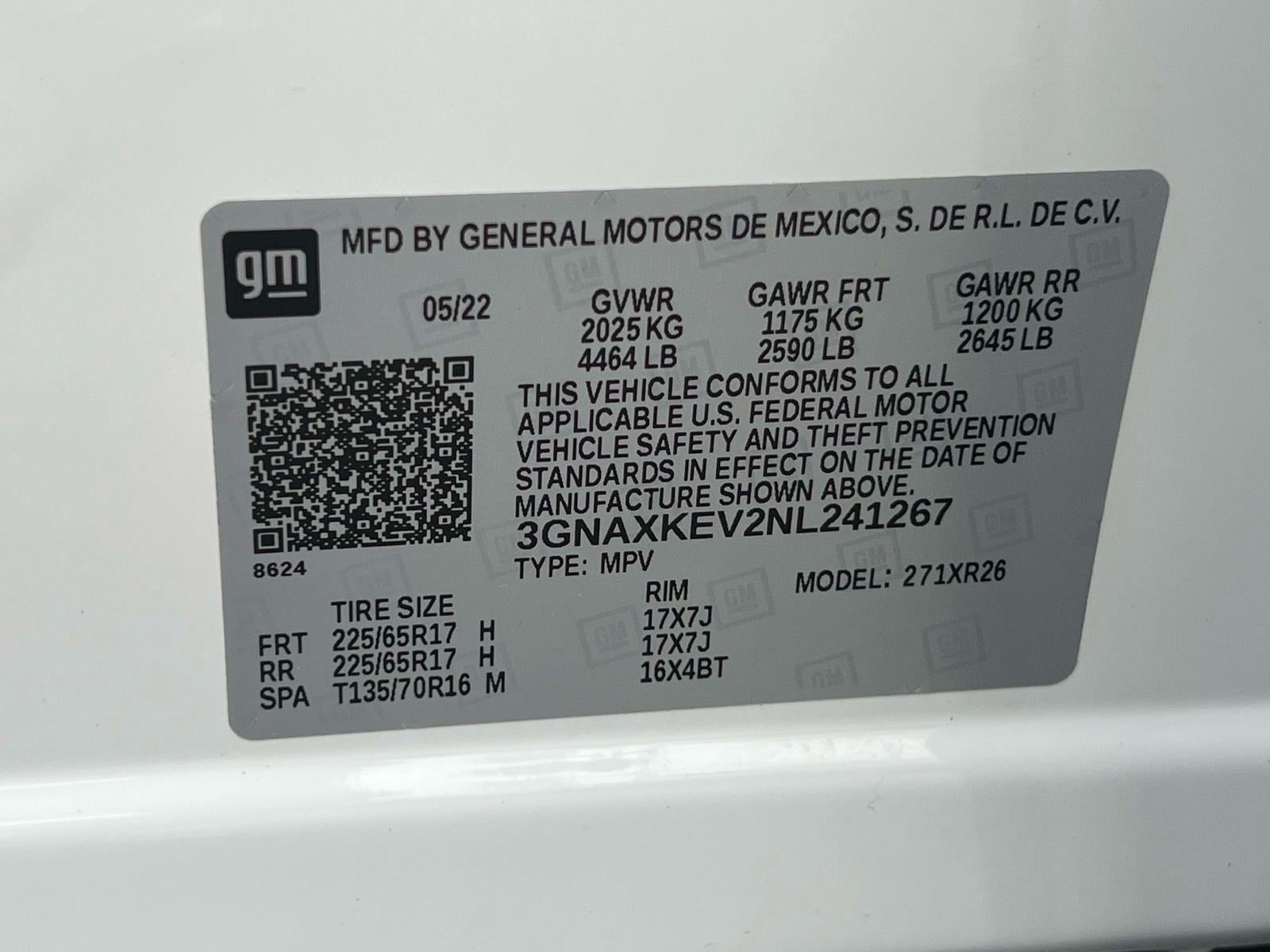2022 Chevrolet Equinox FWD LT