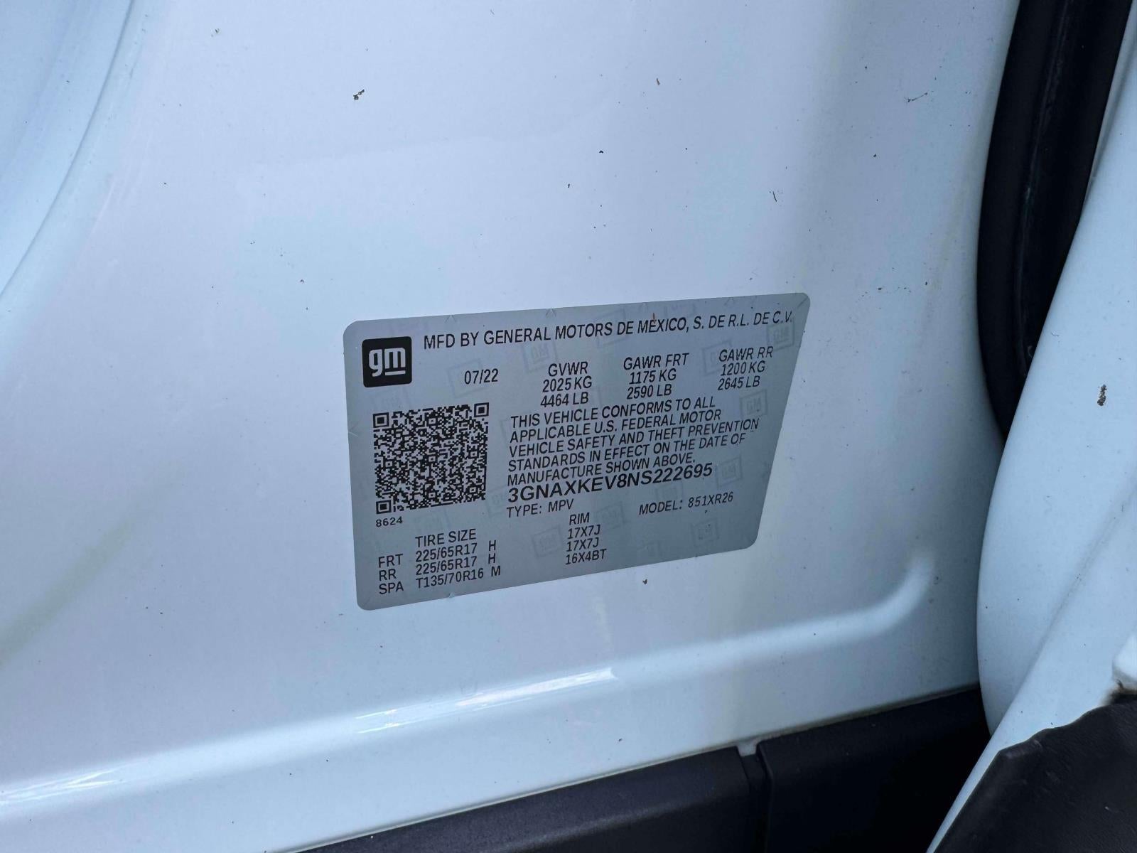 2022 Chevrolet Equinox FWD LT