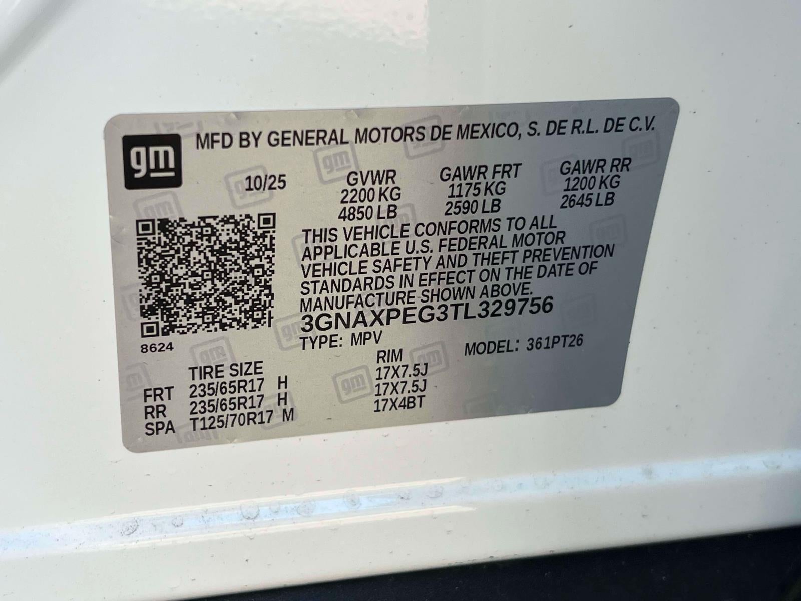 2026 Chevrolet Equinox AWD LT