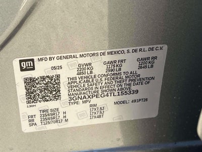 2026 Chevrolet Equinox AWD LT