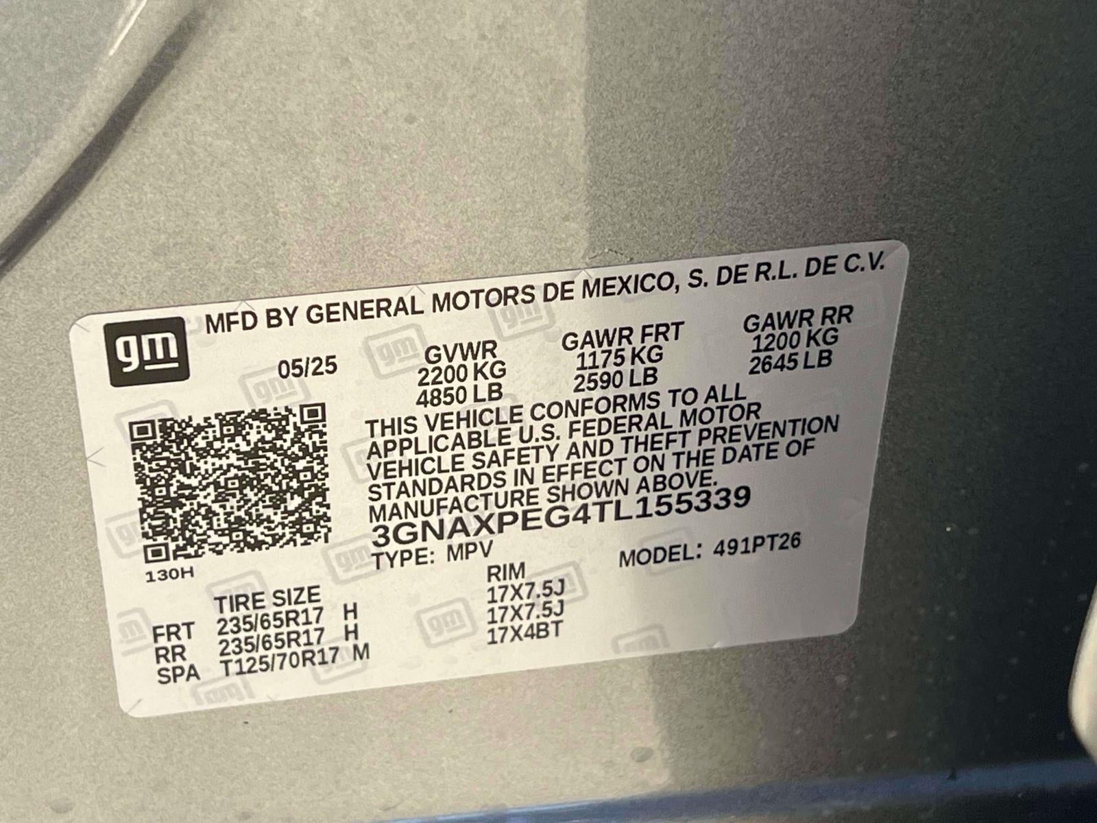 2026 Chevrolet Equinox AWD LT