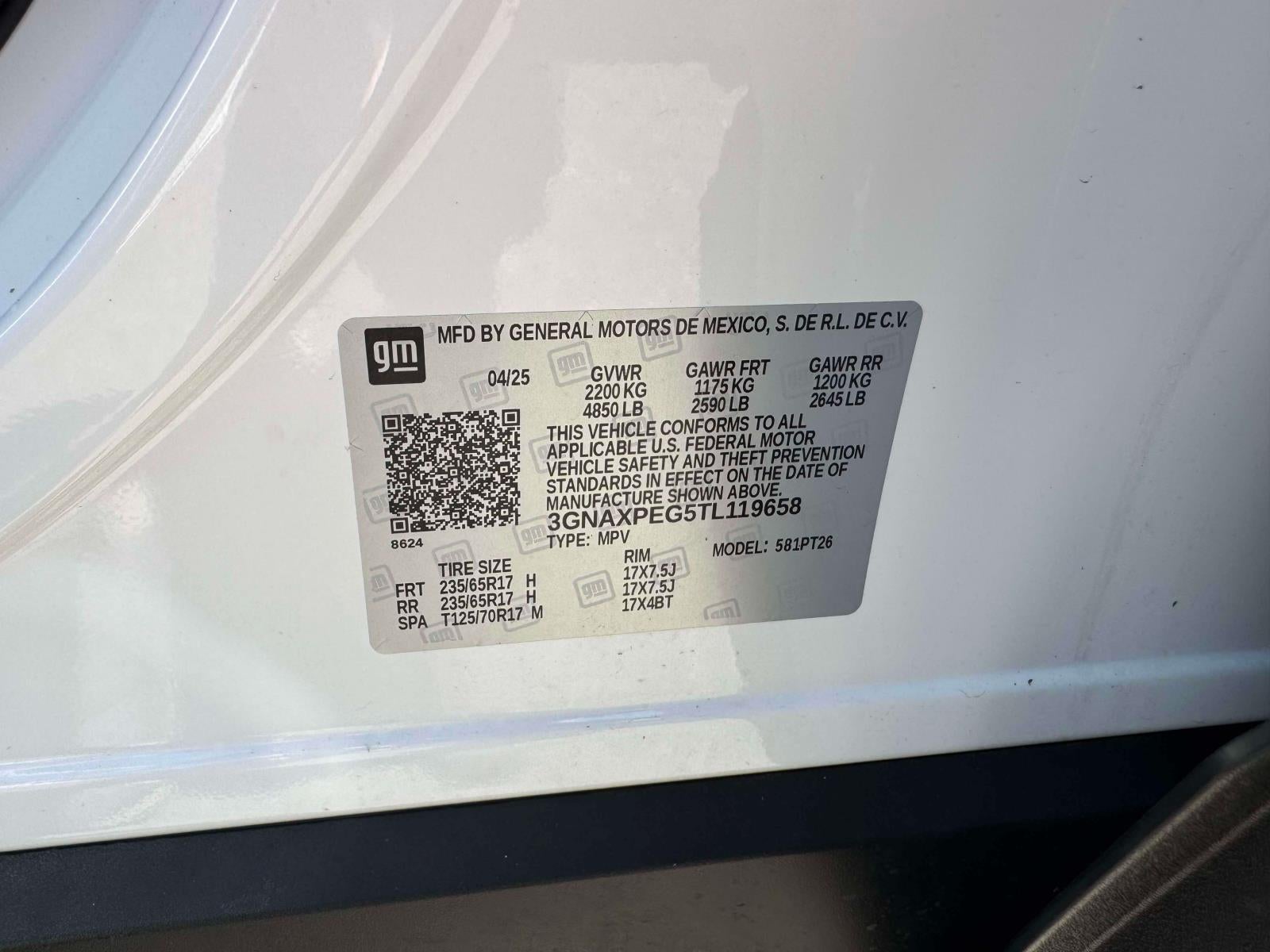 2026 Chevrolet Equinox AWD LT