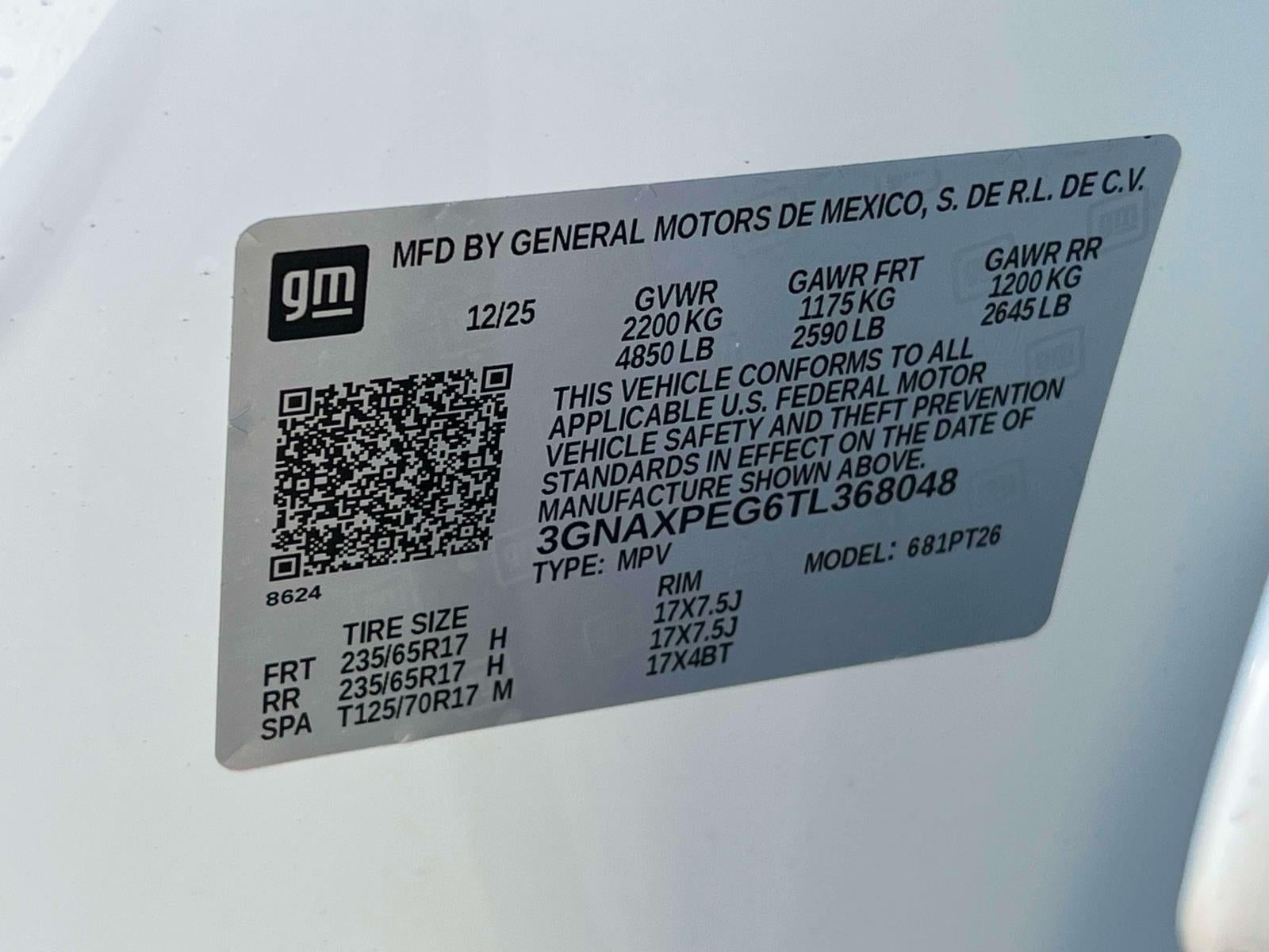 2026 Chevrolet Equinox AWD LT