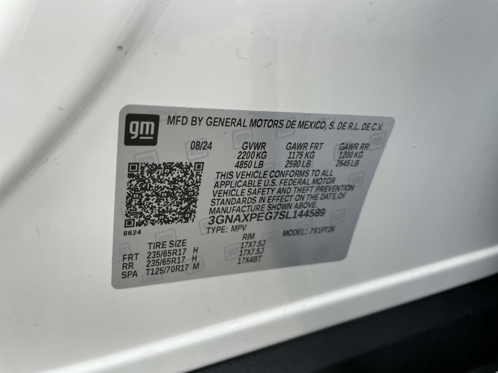 2025 Chevrolet Equinox AWD LT