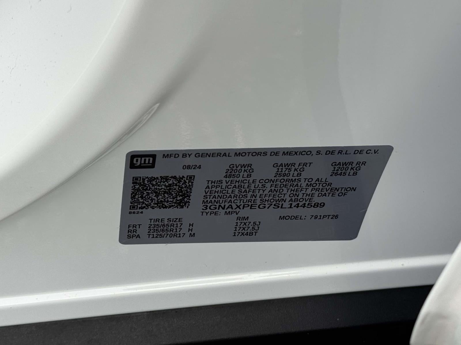 2025 Chevrolet Equinox AWD LT