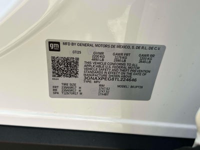 2026 Chevrolet Equinox AWD LT