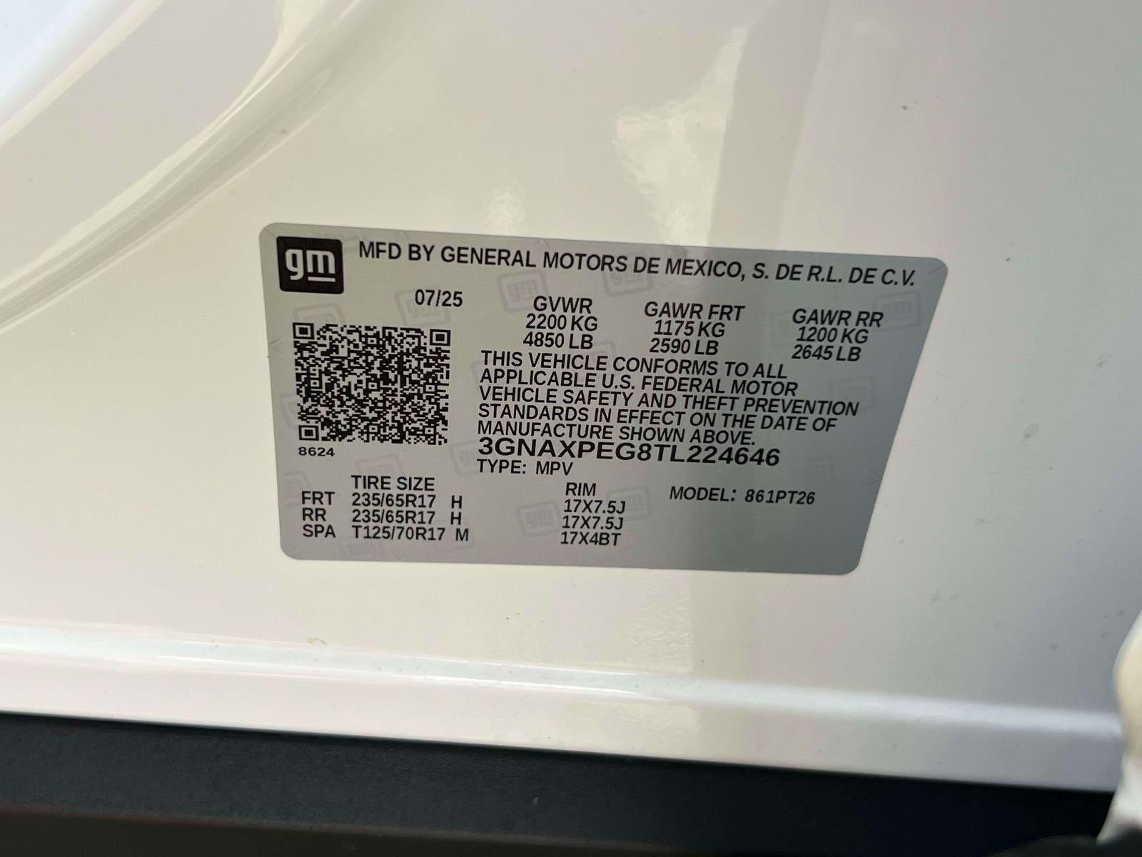 2026 Chevrolet Equinox AWD LT