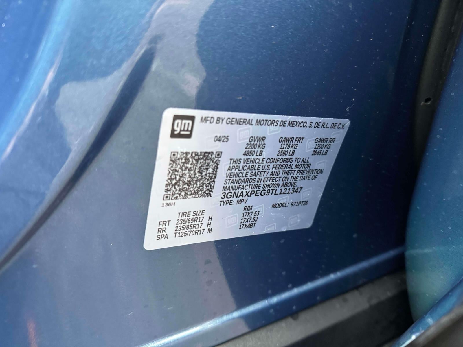 2026 Chevrolet Equinox AWD LT