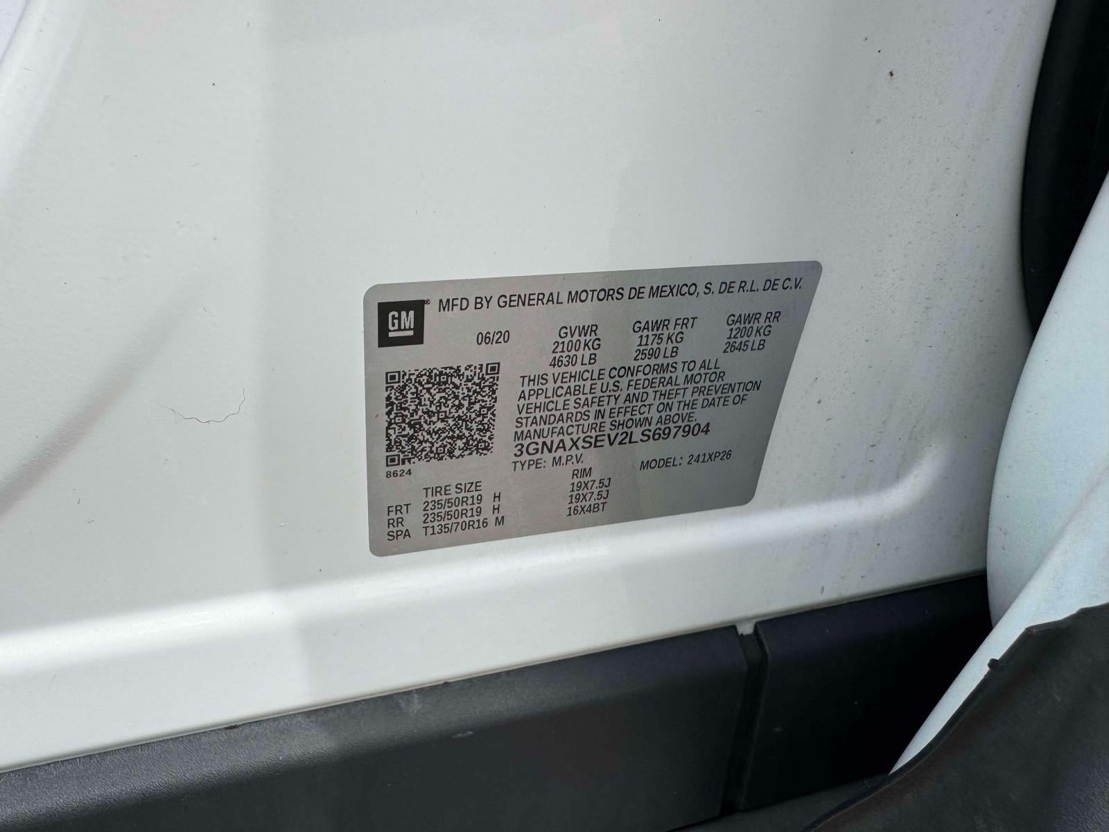 2020 Chevrolet Equinox AWD LS