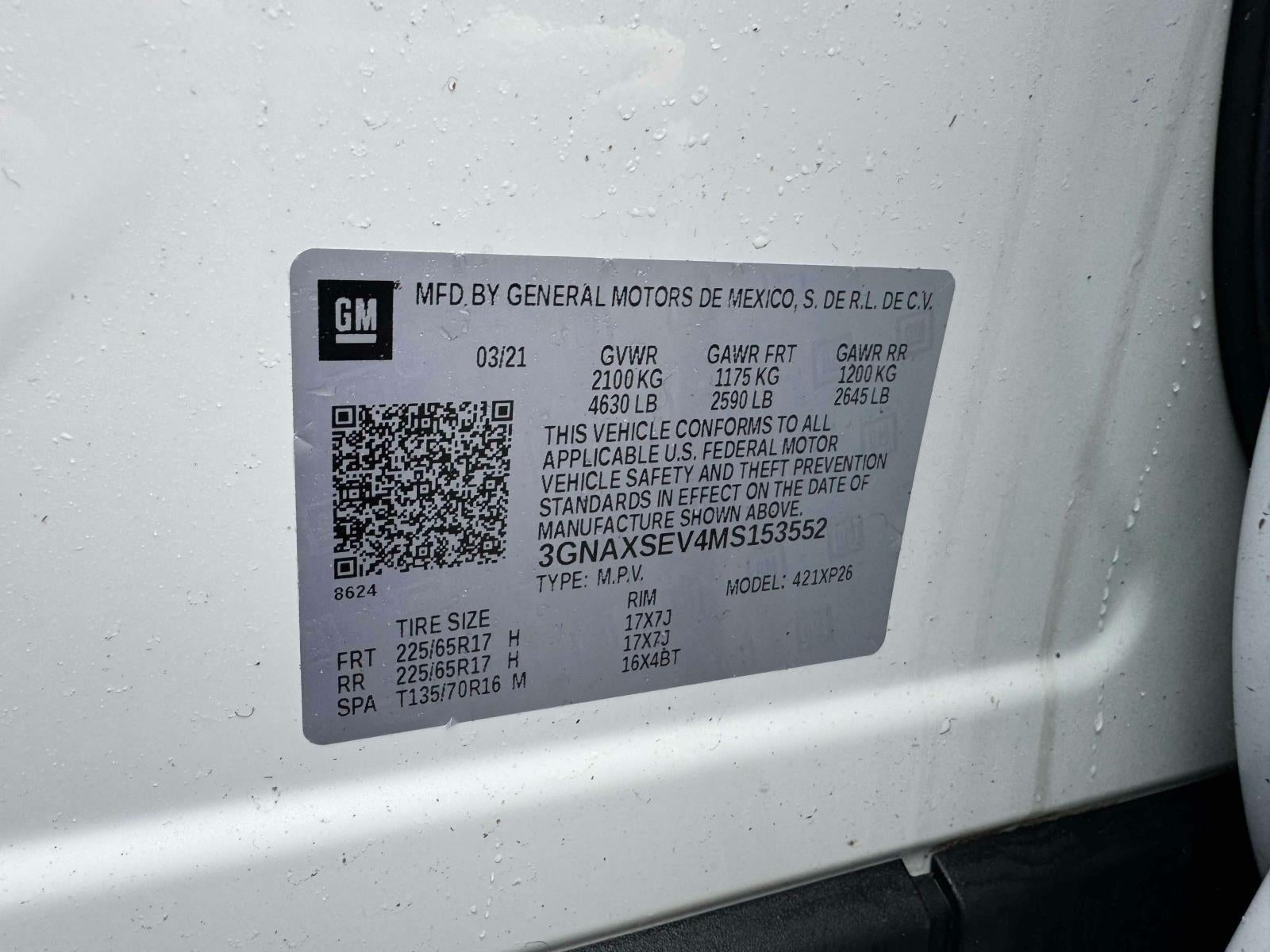 2021 Chevrolet Equinox AWD LS