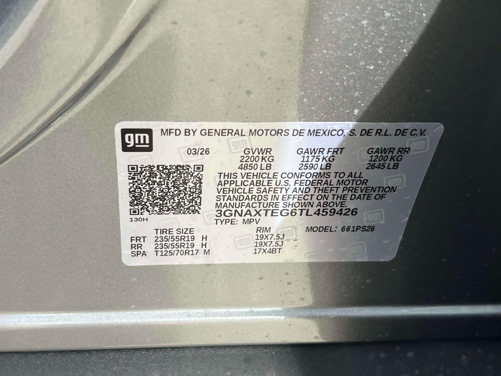 2026 Chevrolet Equinox AWD RS