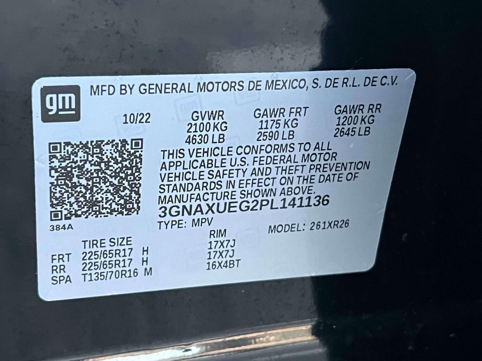 2023 Chevrolet Equinox AWD LT