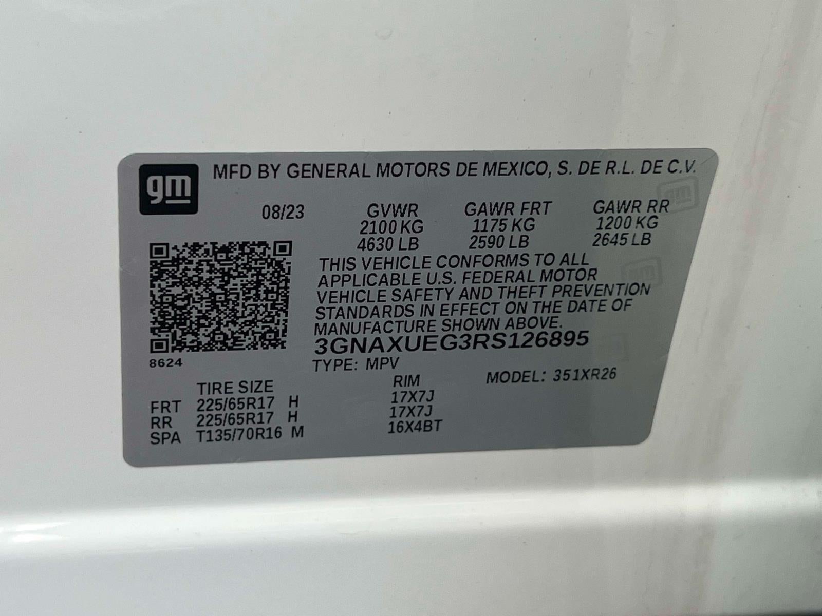 2024 Chevrolet Equinox AWD LT