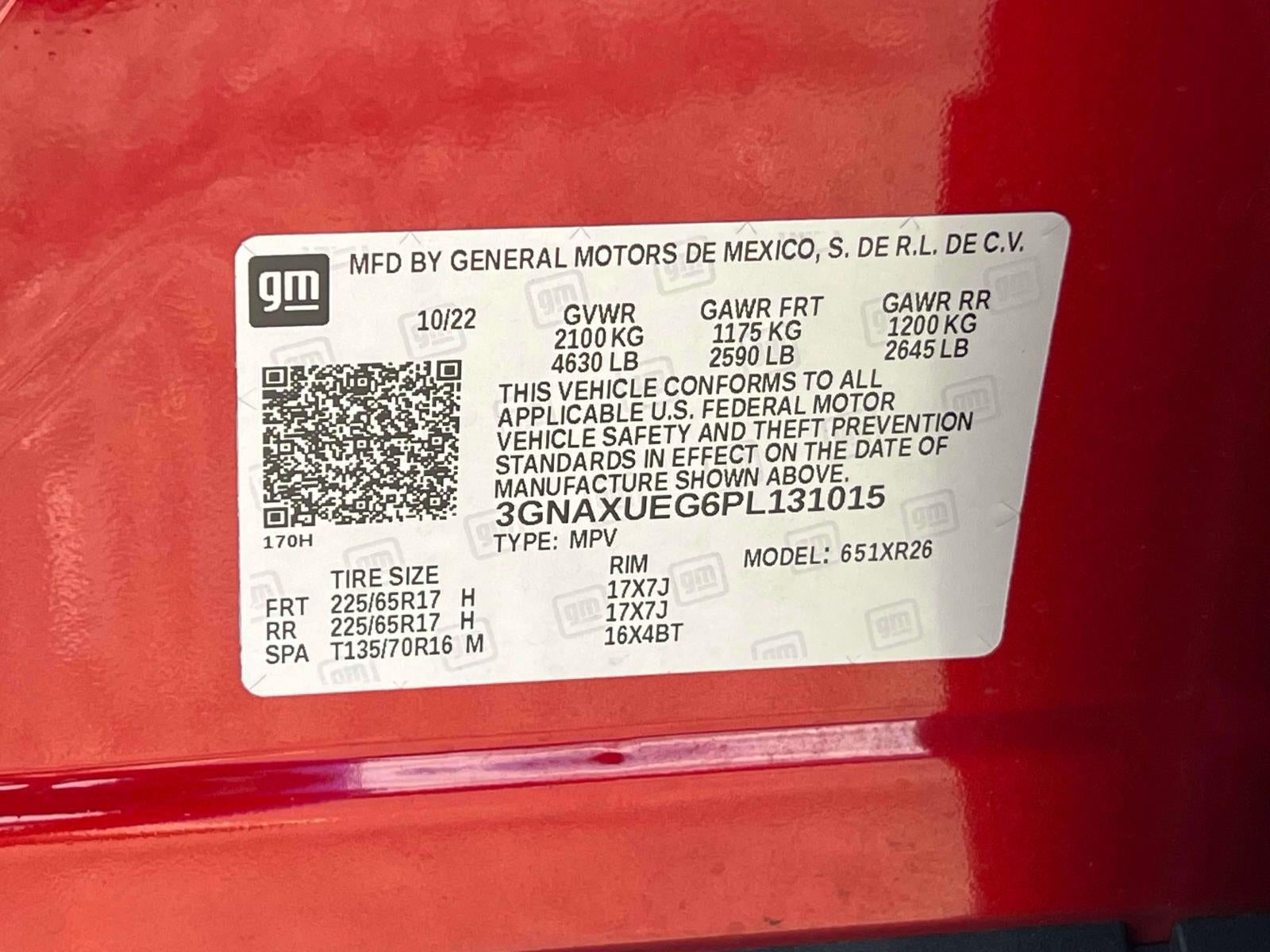 2023 Chevrolet Equinox AWD LT