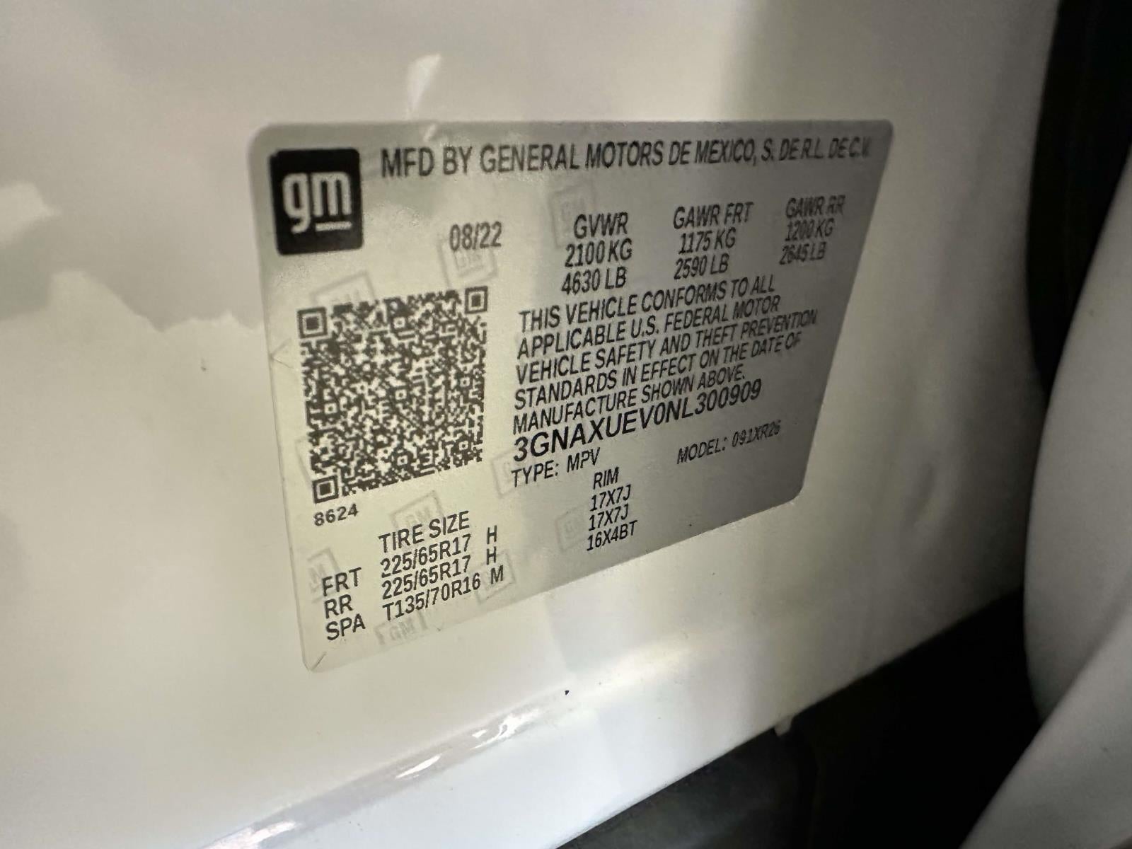 2022 Chevrolet Equinox AWD LT