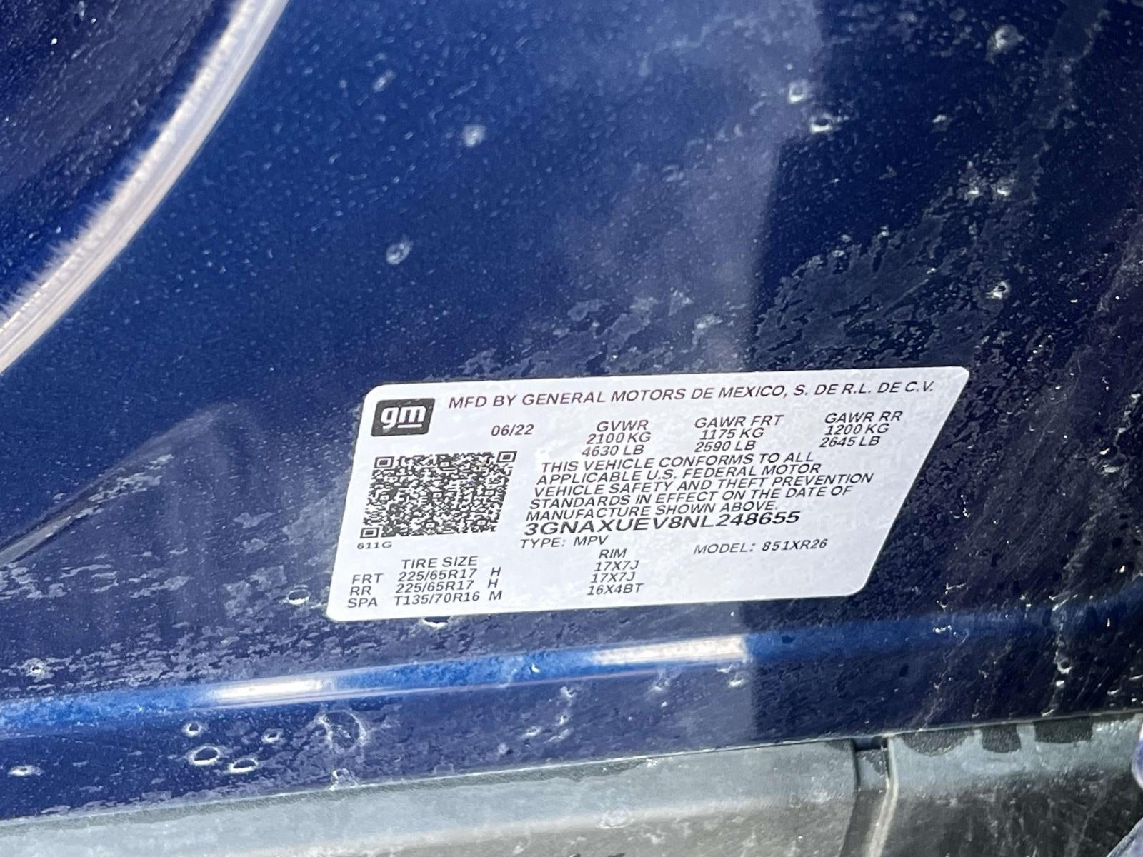 2022 Chevrolet Equinox AWD LT