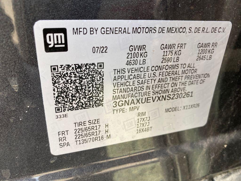 2022 Chevrolet Equinox AWD LT